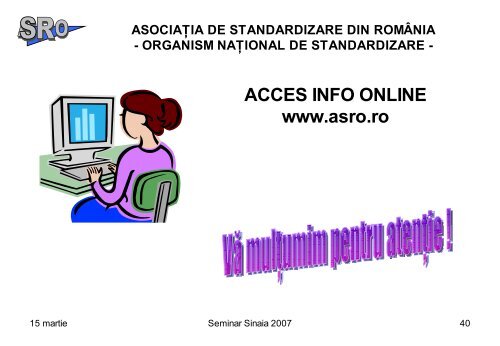 Asociaţia de Standardizare din România - URTP