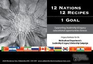 12 Nations 12 Recipes 1 Goal - Abbotsford Community Services