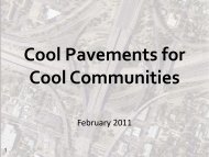 Cool Pavements PowerPoint Presentation - Sacramento ...