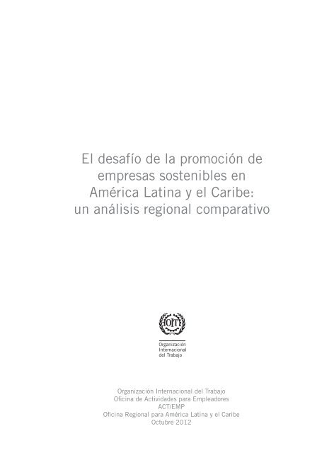 Empresas Sostenibles en AmÃ©rica Latina y el Caribe: