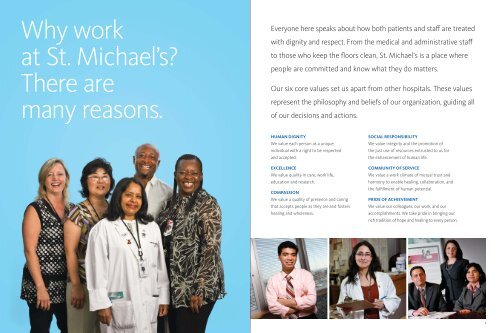 St. Michael's General Recruitment Brochure - St. Michael's Hospital