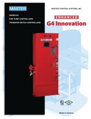 G4 Innovation - Master Control Systems, Inc.