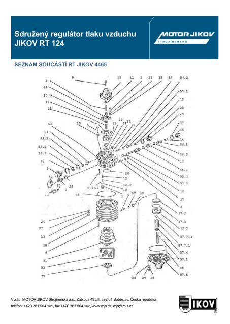 VzduchovÃ½ kompresor JIKOV 4102 - motor jikov group