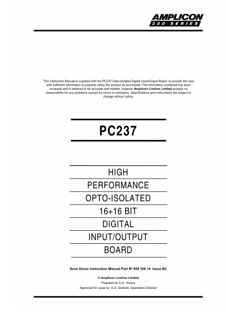 PC237 - Amplicon