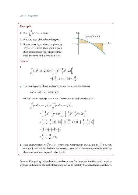 Integration - the Australian Mathematical Sciences Institute