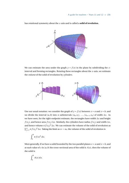 Integration - the Australian Mathematical Sciences Institute