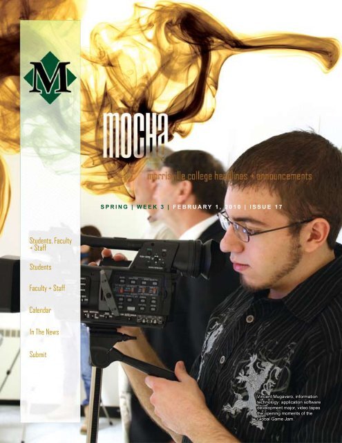 Monday, February 01, 2010 - Morrisville State College