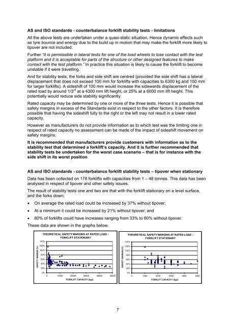 Forklift stability and other technical safety issues - Monash University