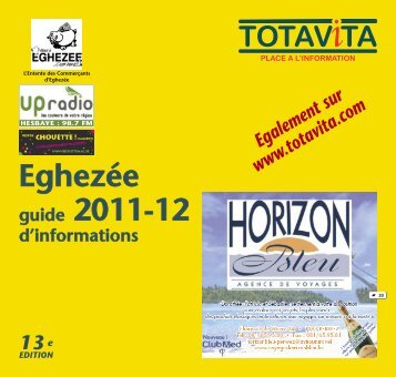 guide d'informations 2011-12 Eghezée - TOTAViTA