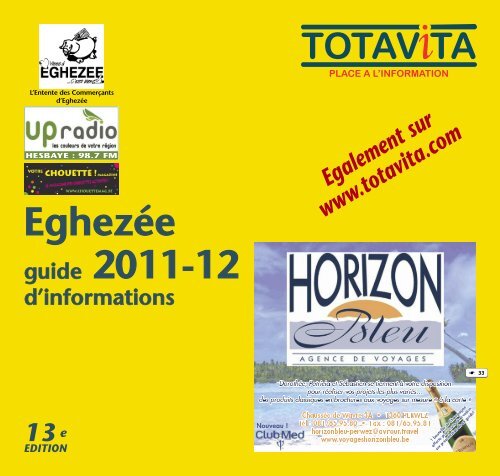 guide d'informations 2011-12 Eghezée - TOTAViTA