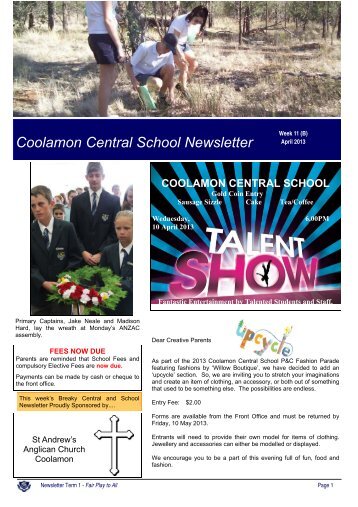 09 Term 1, Week 11 Week 15 [pdf, 811 KB] - Coolamon Central School