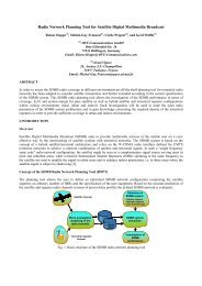 Radio Network Planning Tool for SDMB - MAESTRO