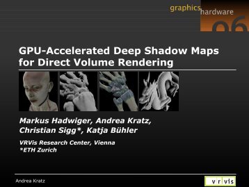 GPU-Accelerated Deep Shadow Maps for Direct Volume Rendering
