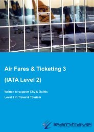 Air Fares & Ticketing 3 (IATA Level 2) - E - Learn
