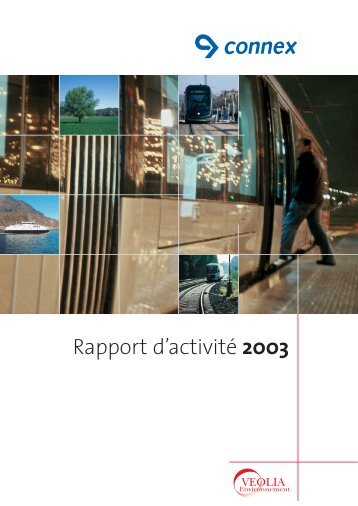 Rapport annuel 2003 - Veolia Transport