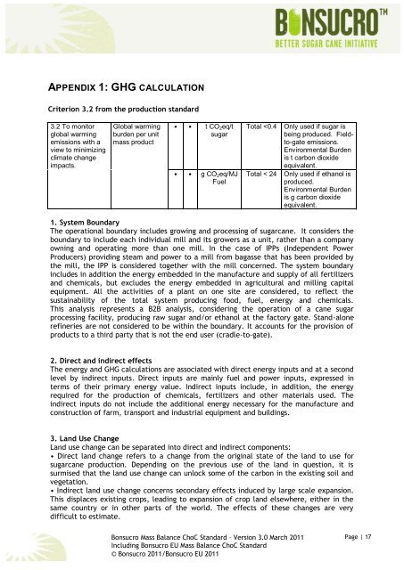 CHAIN OF CUSTODY STANDARD - SCS Global Services