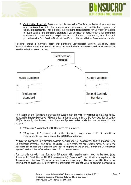 CHAIN OF CUSTODY STANDARD - SCS Global Services