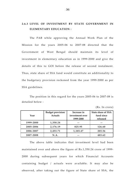 West Bengal Report-IPAI.pdf - Sarva Shiksha Abhiyan