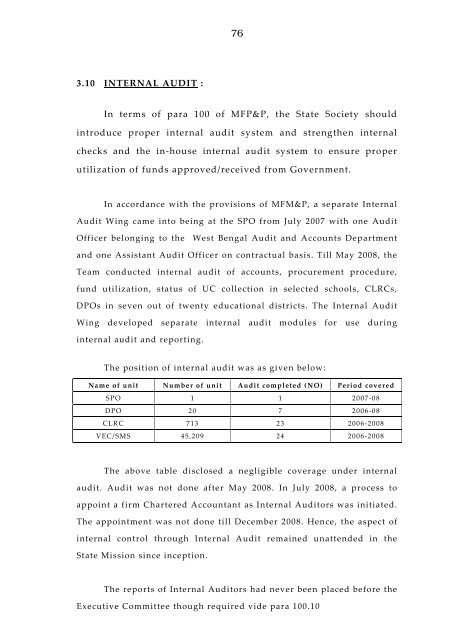 West Bengal Report-IPAI.pdf - Sarva Shiksha Abhiyan