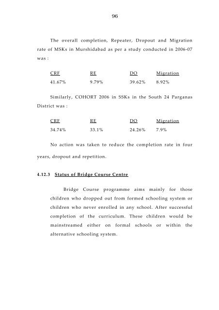 West Bengal Report-IPAI.pdf - Sarva Shiksha Abhiyan