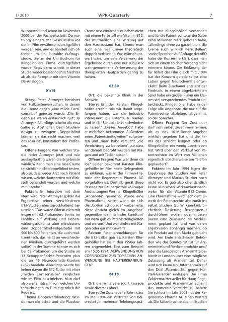 PDF zum Download: WPK-Quarterly I 2010