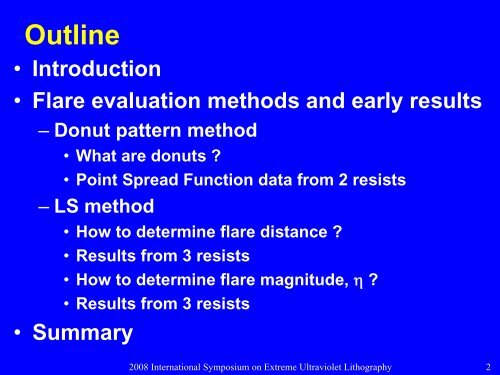 Flare distance