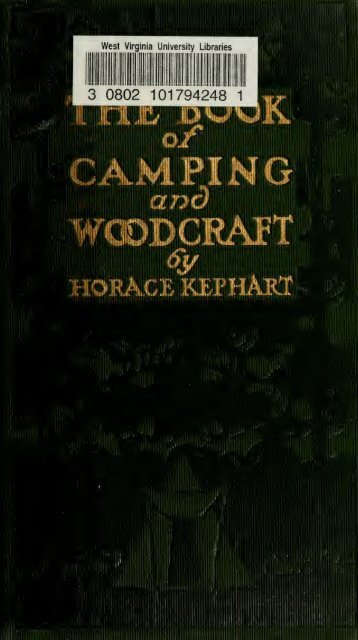 Easy manly Allegations The book of camping and woodcraft - Survival-training.info