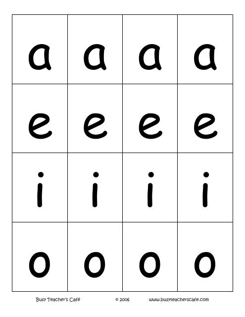 Spanish Alphabet Chart Pdf
