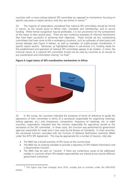 National SpS Coordination Mechanisms - Standards and Trade ...