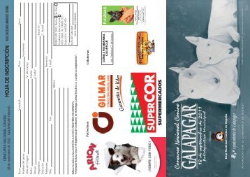 CONCU RSO NACIONAL CANINO