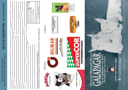 CONCU RSO NACIONAL CANINO