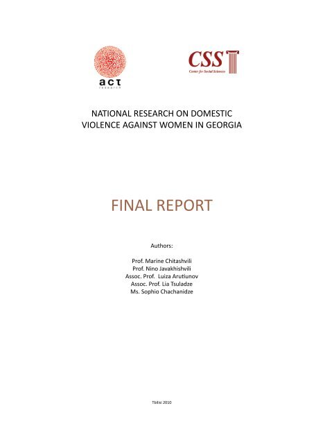 National Research on Domestic Violence Against Women in