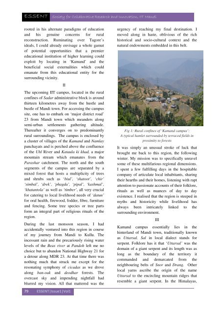 Issue1. Vol.1 (April, 2013) - IIT Mandi