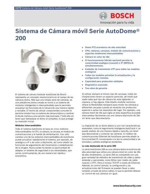 ficha técnica en pdf - vitelsanorte.com