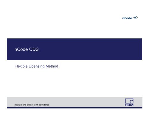 nCode CDS - HBM nCode