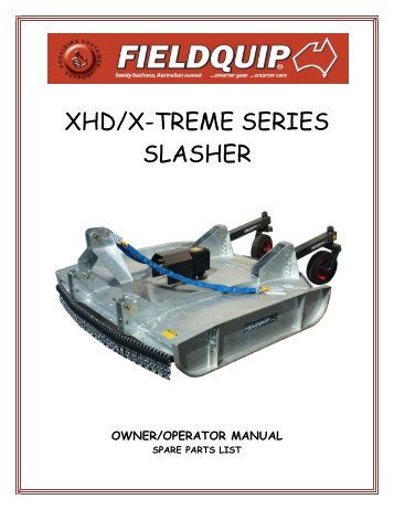 XHD/X-TREME SERIES SLASHER - FieldQuip