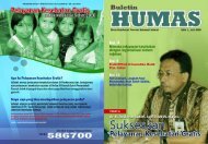 Buletin Humas Dinkes Prov. Sulsel Edisi 1 Juli 2009 - DATA DAN ...