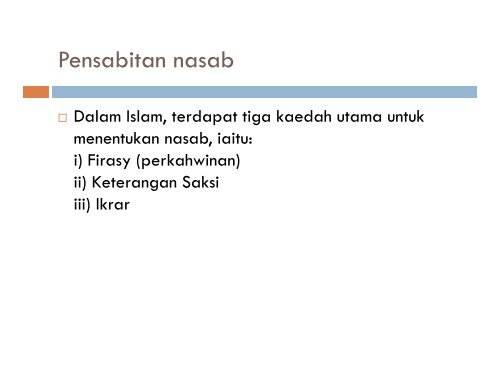 kedudukan anak tak sah taraf - Jabatan Kemajuan Islam Malaysia