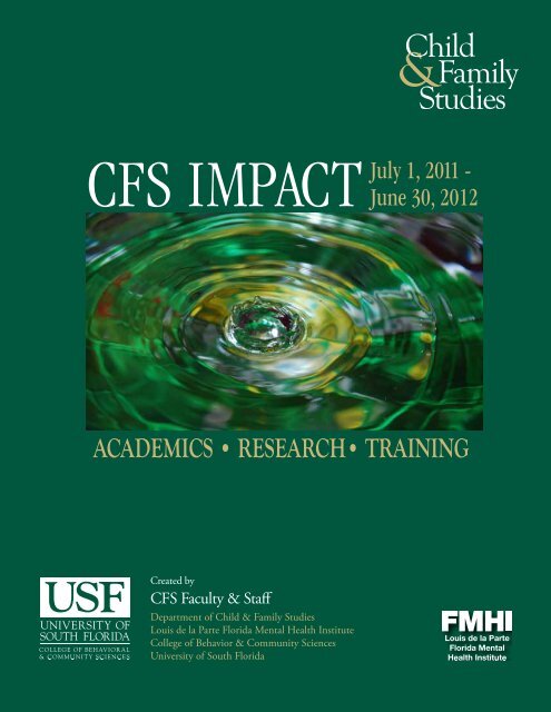 Impact Report - Child &amp; Family Studies - University of South Florida