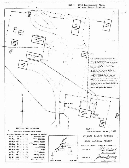 Atlanta Ranger Station Historic District - Idaho State Historical Society