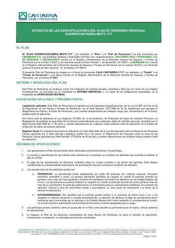 Reglamento (pdf) - Caja Cantabria