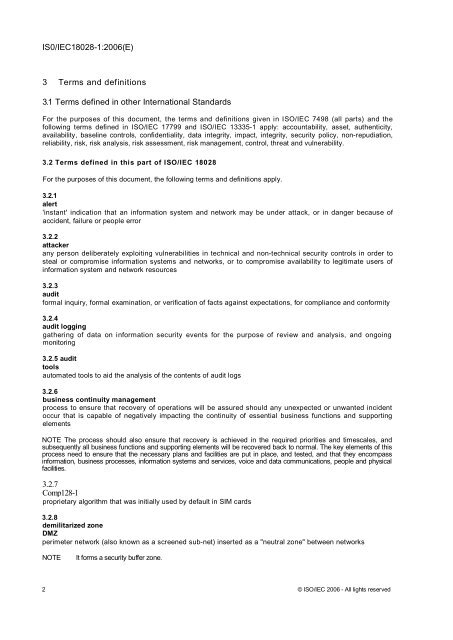 INTERNATIONAL ISO/IEC STANDARD 18028-1