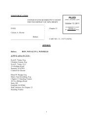 In re Gloster Lien Stripping, case no - United States Bankruptcy ...