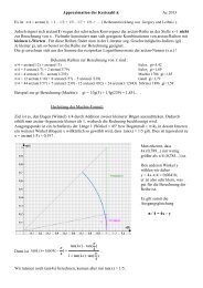 Herleitung der Machin-Formel - K-achilles.de