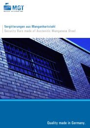 Mangangitter - MGT GmbH