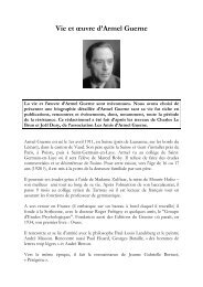 Biographie d'Armel Guerne