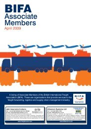 BIFA members OCT 06 - British International Freight Association