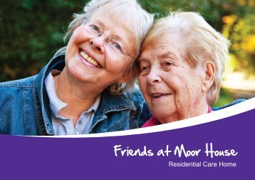 Download a brochure - Friends of the Elderly