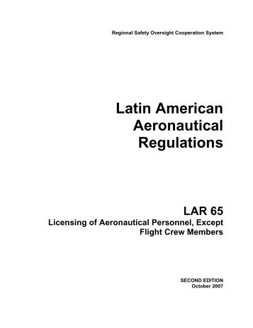 Latin American Aeronautical Regulations - ICAO