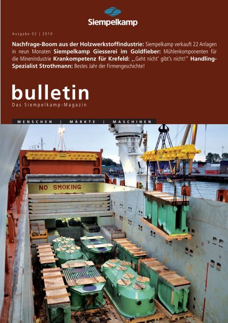 Bulletin 2/ 2010 - Siempelkamp